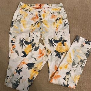 Buena Vista Malibu Floral Skinny Jeans
